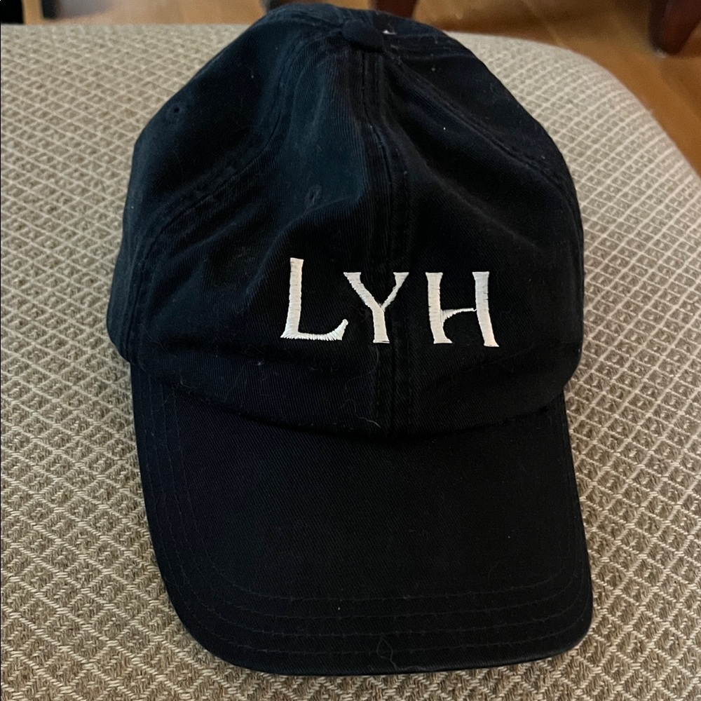 ❤️ 6 for 20 ❤️ Black LYH Baseball Cap Lynchburg, Va. Airport